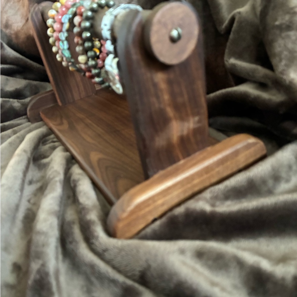 Custom Made Wooden Bracelet Display Stand - Picture 7 of 10
